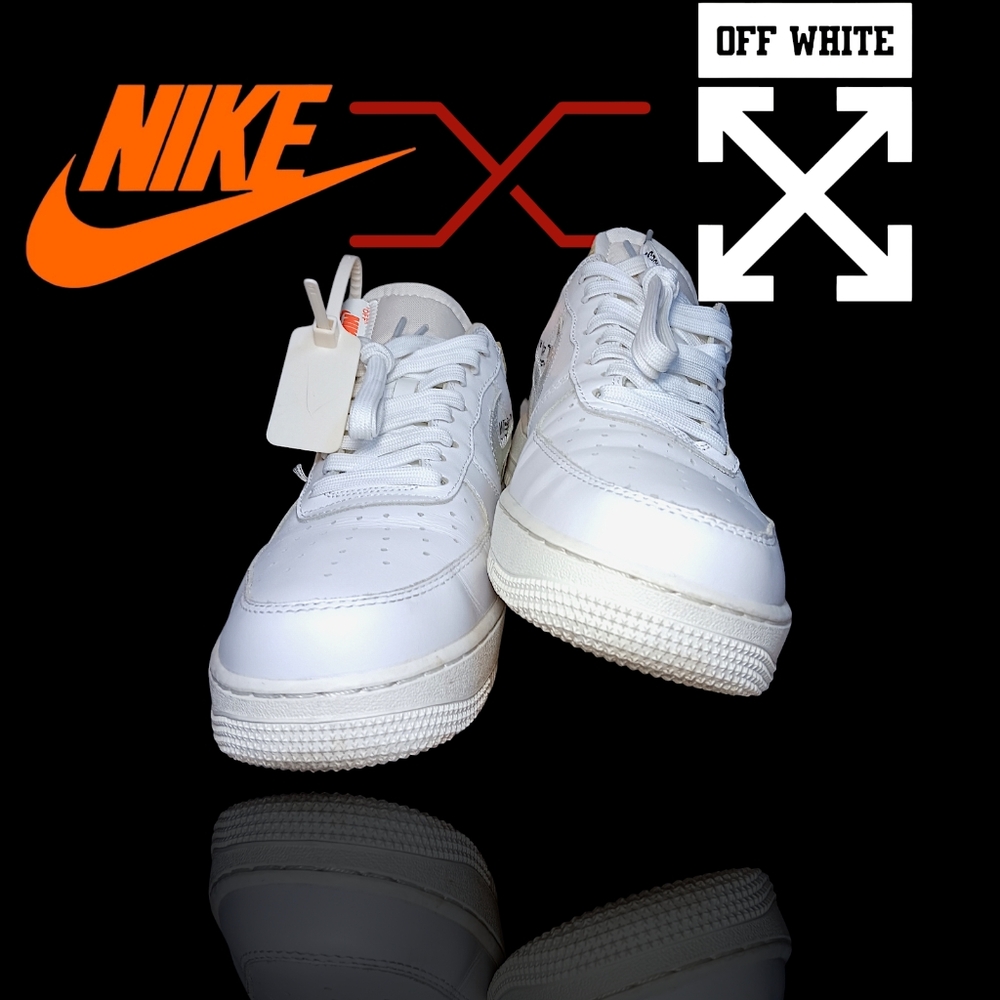 Nike X Off-White Air Force 1 ComplexCon Exclusive AO4297-100 Men's Size 11 VGUC